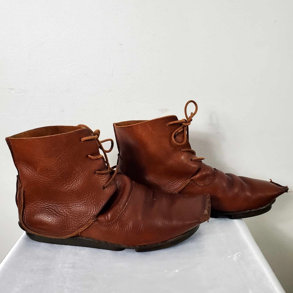 Trippen Schuhe Leather Ankle Brown Boots